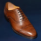 “Calen” Adelaide, Brown Dress Shoes, Horween Hatch Grain, Hand welted, US size 5 1/2 ~ 10