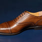 “Calen” Adelaide, Brown Dress Shoes, Horween Hatch Grain, Hand welted, US size 5 1/2 ~ 10