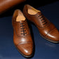 “Calen” Adelaide, Brown Dress Shoes, Horween Hatch Grain, Hand welted, US size 5 1/2 ~ 10