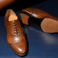 “Calen” Adelaide, Brown Dress Shoes, Horween Hatch Grain, Hand welted, US size 5 1/2 ~ 10