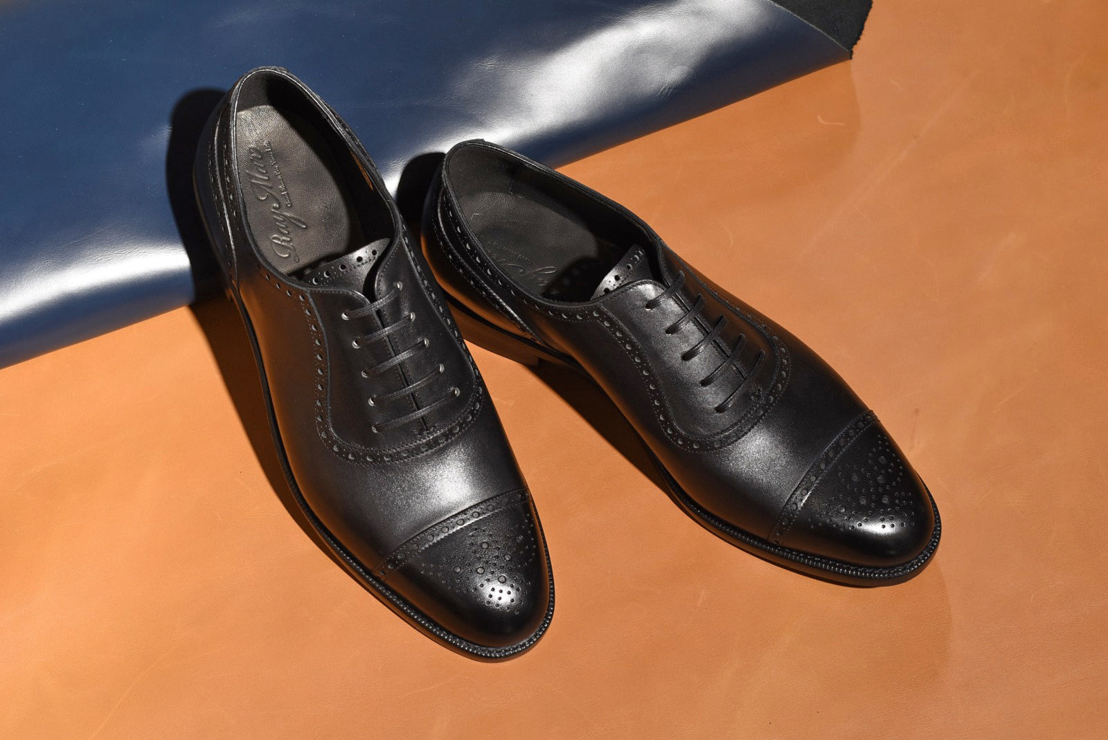 size 5 dress shoes for women “Howard” Adelaide, Black Dress Shoes, Goodyear welted, US size 5 1/2 ~ 10