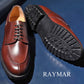 “Zach” Split Toe Derby, Burgunday Dress Shoes, Command Sole, Goodyear welted, US size 5 1/2 ~ 10