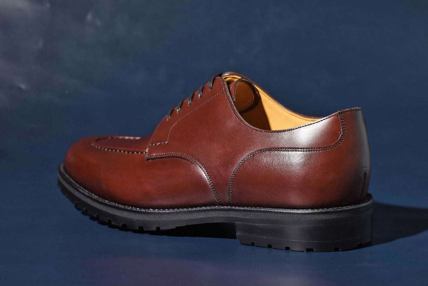 “Zach” Split Toe Derby, Burgunday Dress Shoes, Command Sole, Goodyear welted, US size 5 1/2 ~ 10