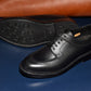 “Miles” Split Toe Derby, Black Dress Shoes, Horween Hatch Grain, Goodyear welted, US size 5 1/2 ~ 10