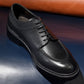 “Miles” Split Toe Derby, Black Dress Shoes, Horween Hatch Grain, Goodyear welted, US size 5 1/2 ~ 10