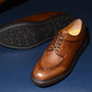 “Miles” Split Toe Derby, Brown Dress Shoes, Horween Hatch Grain, Goodyear welted, US size 5 1/2 ~ 10