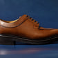 “Miles” Split Toe Derby, Brown Dress Shoes, Horween Hatch Grain, Goodyear welted, US size 5 1/2 ~ 10