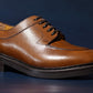 “Miles” Split Toe Derby, Brown Dress Shoes, Horween Hatch Grain, Goodyear welted, US size 5 1/2 ~ 10