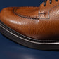 “Miles” Split Toe Derby, Brown Dress Shoes, Horween Hatch Grain, Goodyear welted, US size 5 1/2 ~ 10