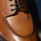 “Miles” Split Toe Derby, Brown Dress Shoes, Horween Hatch Grain, Goodyear welted, US size 5 1/2 ~ 10