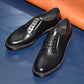 “OrsonⅡ” Plain Toe Derby, Black Dress Shoes, Double Sole, Goodyear welted, US size 5 1/2 ~ 10