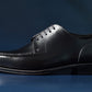 “Randall” Split Toe Derby, Black Dress Shoes, Weinheimer BoxCalf, Hand welted, US size 5 1/2 ~ 10