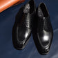 “Randall” Split Toe Derby, Black Dress Shoes, Weinheimer BoxCalf, Hand welted, US size 5 1/2 ~ 10