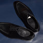 “Randall” Split Toe Derby, Black Dress Shoes, Weinheimer BoxCalf, Hand welted, US size 5 1/2 ~ 10