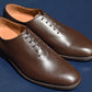 “Travis” Whole Cut, Dark Brown Dress Shoes, Goodyear welted, US size 5 1/2 ~ 10