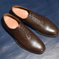 “Travis” Whole Cut, Dark Brown Dress Shoes, Goodyear welted, US size 5 1/2 ~ 10