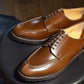 “Zach” Split Toe Derby, Brown Dress Shoes, Tank Sole, Goodyear welted, US size 5 1/2 ~ 10