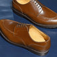 “Zach” Split Toe Derby, Brown Dress Shoes, Tank Sole, Goodyear welted, US size 5 1/2 ~ 10