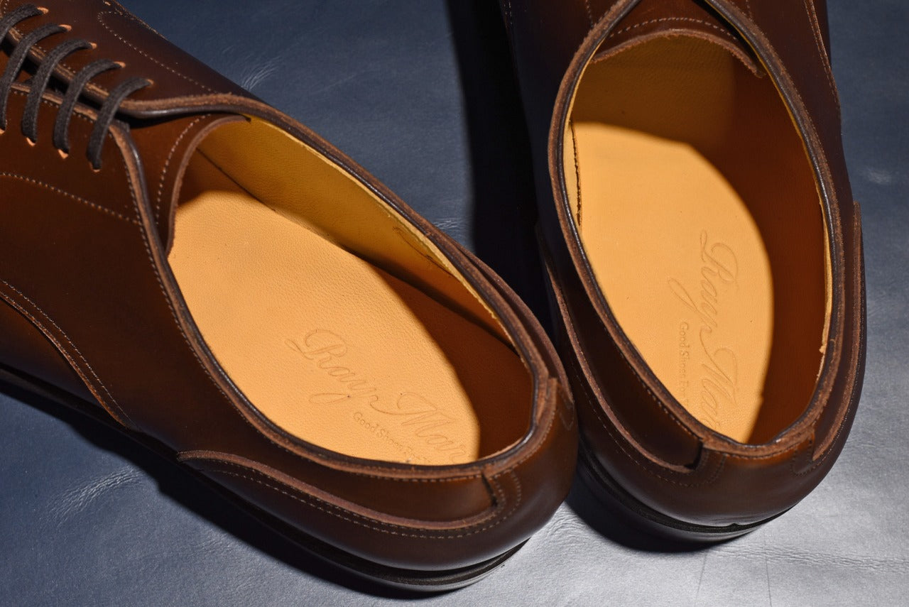 “Zach” Split Toe Derby, Brown Dress Shoes, Tank Sole, Goodyear welted, US size 5 1/2 ~ 10