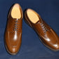 “Zach” Split Toe Derby, Brown Dress Shoes, Tank Sole, Goodyear welted, US size 5 1/2 ~ 10