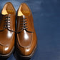 “Zach” Split Toe Derby, Brown Dress Shoes, Tank Sole, Goodyear welted, US size 5 1/2 ~ 10